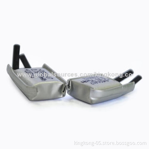pl521417 Polymer Battery, 75mAh Capacity, 3.7V Voltage